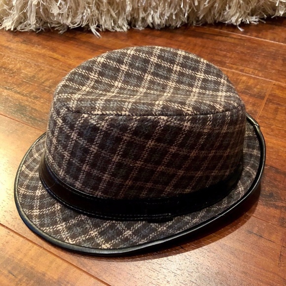 Browns WESTEND Urban Fedora Trilby Gangster Hat - Picture 2 of 5